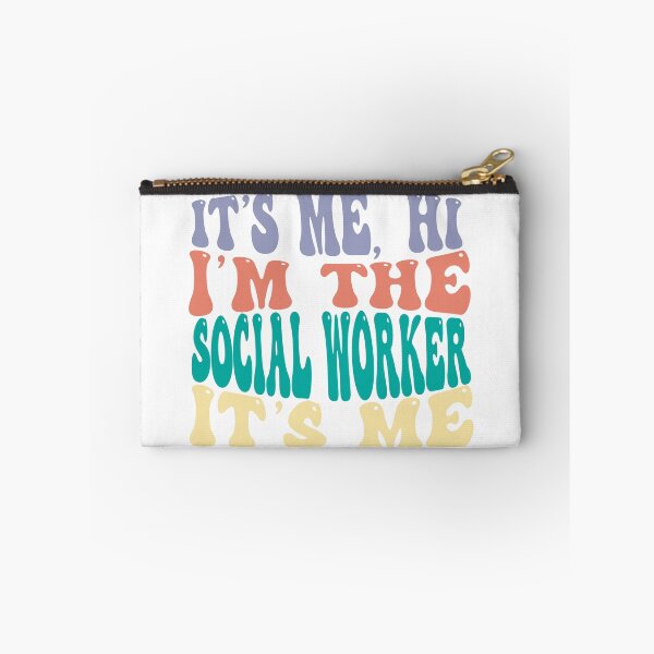 Item preview, Its Me Hi Im The Social Worker Its Me designed and sold by AlishaLynch Studios.