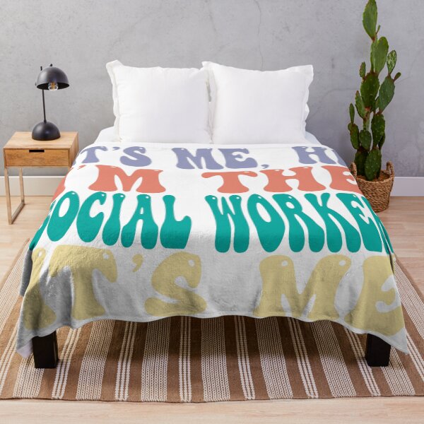 Item preview, Its Me Hi Im The Social Worker Its Me designed and sold by AlishaLynch Studios.