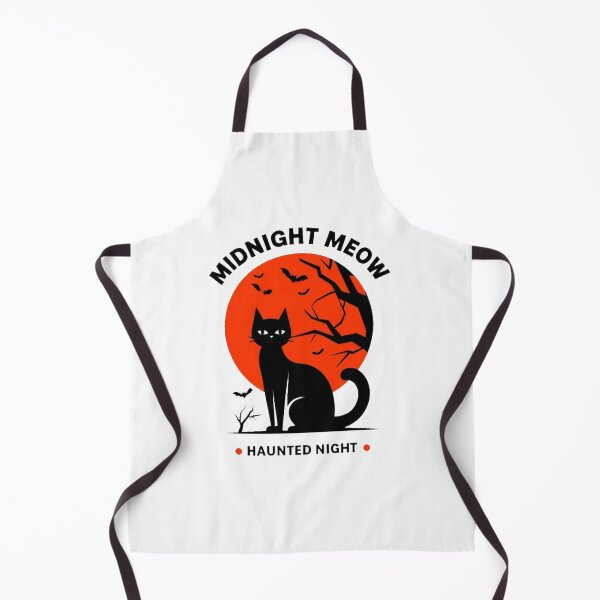 Item preview, Midnight Meow – Black Cat Minimal Halloween Art designed and sold by RuweisVibes.