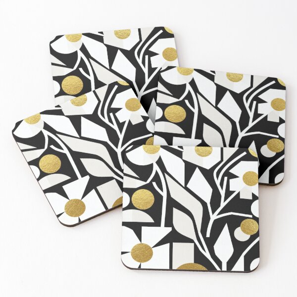 Item preview, Golden Geometric Botanical Elegance designed and sold by zzz888.