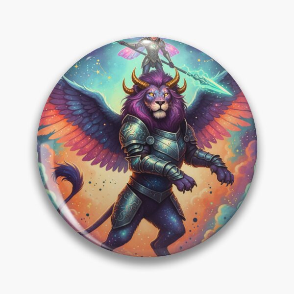 Item preview, Celestial King and Queen | The Winged Lion and His Fairy Commander designed and sold by E-SarnEdge.