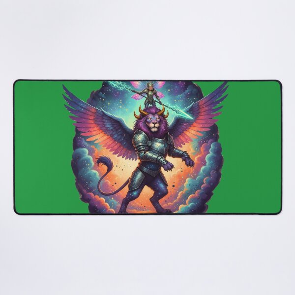 Item preview, Celestial King and Queen | The Winged Lion and His Fairy Commander designed and sold by E-SarnEdge.