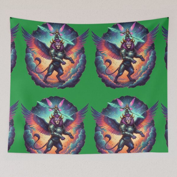 Item preview, Celestial King and Queen | The Winged Lion and His Fairy Commander designed and sold by E-SarnEdge.