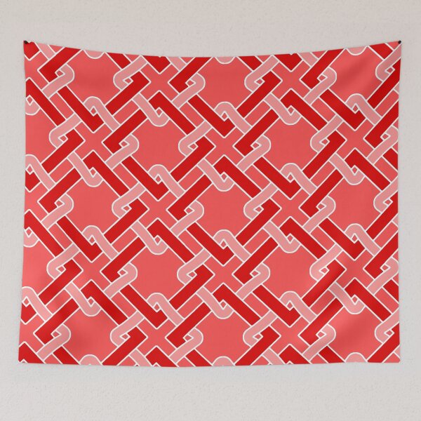 Item preview, Tangled-Bright Valentine Rose Red designed and sold by Fabricatemyart.