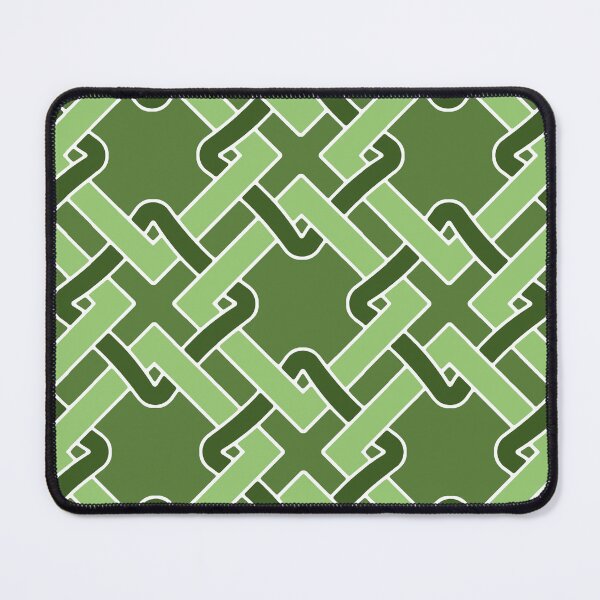 Item preview, Tangled-Dull Monochrome Sap Green designed and sold by Fabricatemyart.