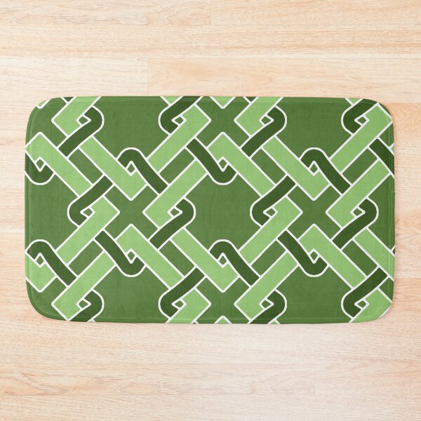 Item preview, Tangled-Dull Monochrome Sap Green designed and sold by Fabricatemyart.