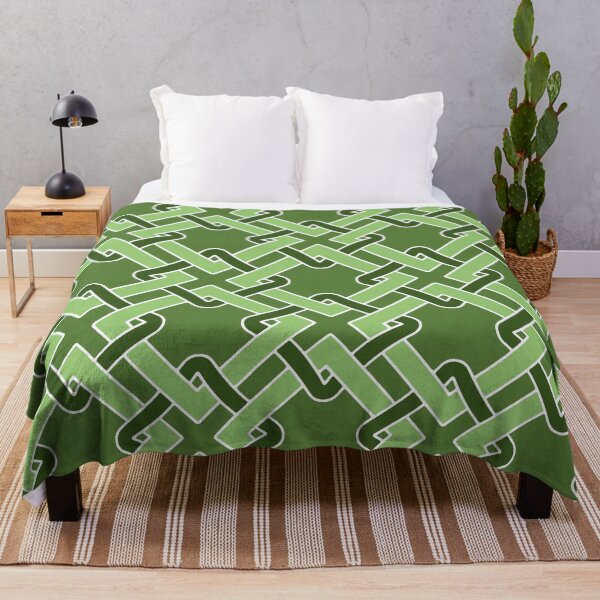 Item preview, Tangled-Dull Monochrome Sap Green designed and sold by Fabricatemyart.