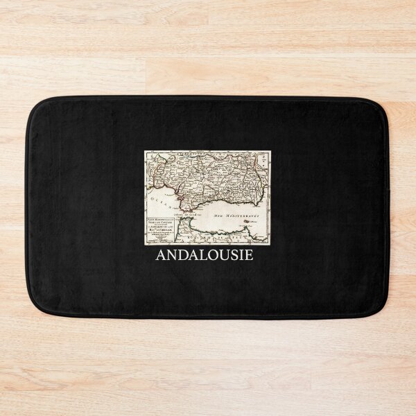Item preview, ANDALOUSIE: Vintage Historical Map of Andalusia and the Kingdom of Granada (1749) designed and sold by Printspiration, Explore Unique Art & Designs.