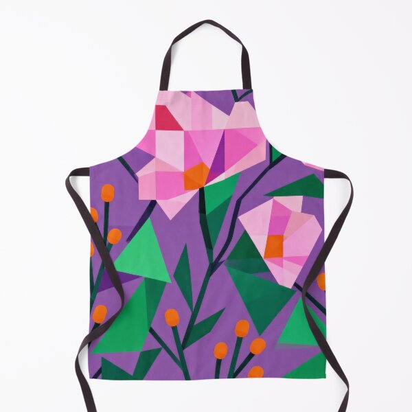 Item preview, Geometric Bloom Purple Garden designed and sold by zzz888.
