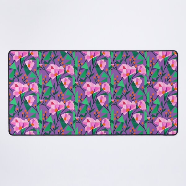 Item preview, Geometric Bloom Purple Garden designed and sold by zzz888.