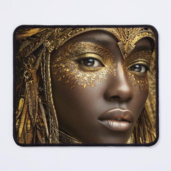 Item preview, Golden Beauty in Ethereal Feathered Adornment designed and sold by Artessie.