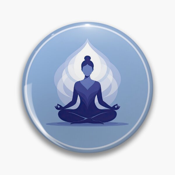 Item preview, The Lotus Position Logo designed and sold by Finding Fortuity.