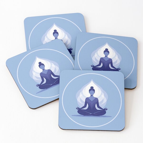 Item preview, The Lotus Position Logo designed and sold by Leslie Montgomery Art.