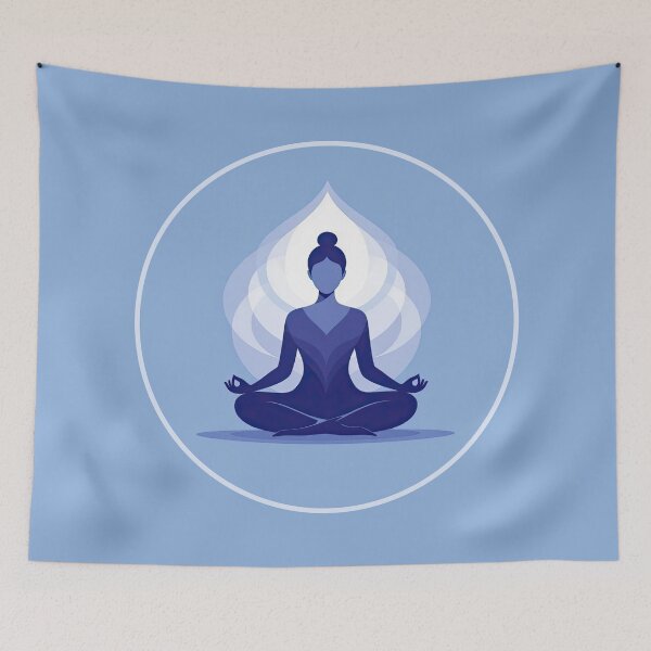 Item preview, The Lotus Position Logo designed and sold by Finding Fortuity.
