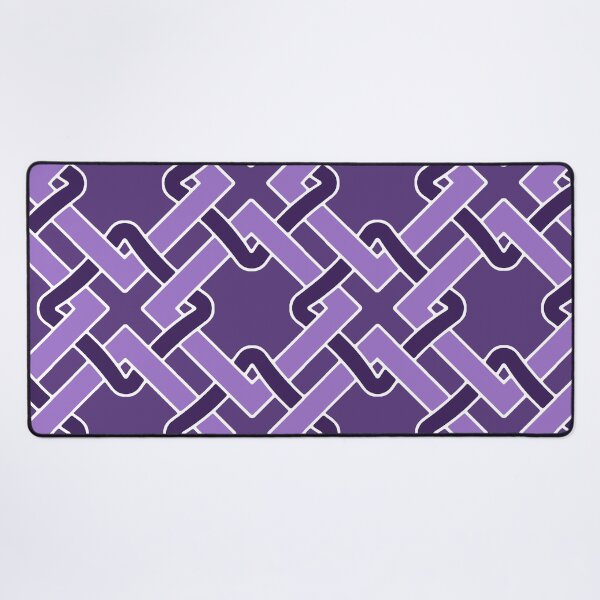 Item preview, Tangled-Dull Monochrome Royal Plum designed and sold by Fabricatemyart.