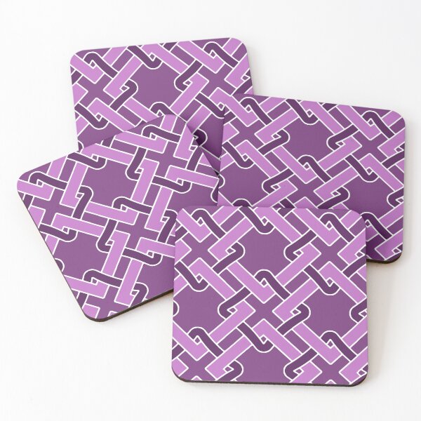 Item preview, Tangled-Dull Monochrome Russian Violet designed and sold by Fabricatemyart.