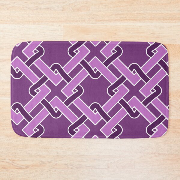 Item preview, Tangled-Dull Monochrome Russian Violet designed and sold by Fabricatemyart.