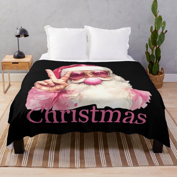 Item preview, Cute Retro Santa Christmas Blowing Bubble Gum Vintage Girly designed and sold by viannkemarad.