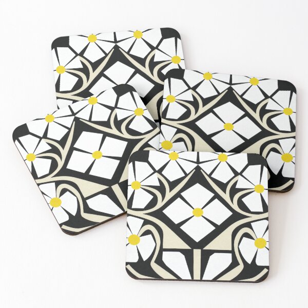 Item preview, Geometric Daisy Bloom Symmetry designed and sold by zzz888.