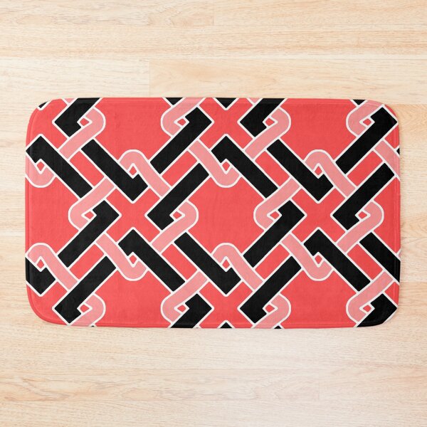 Item preview, Tangled-Bright Red Black designed and sold by Fabricatemyart.
