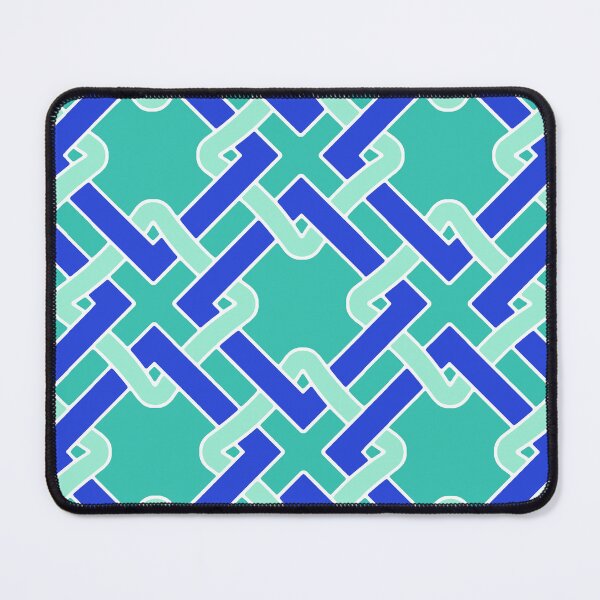 Item preview, Tangled-Bright Royal Blue Jade designed and sold by Fabricatemyart.