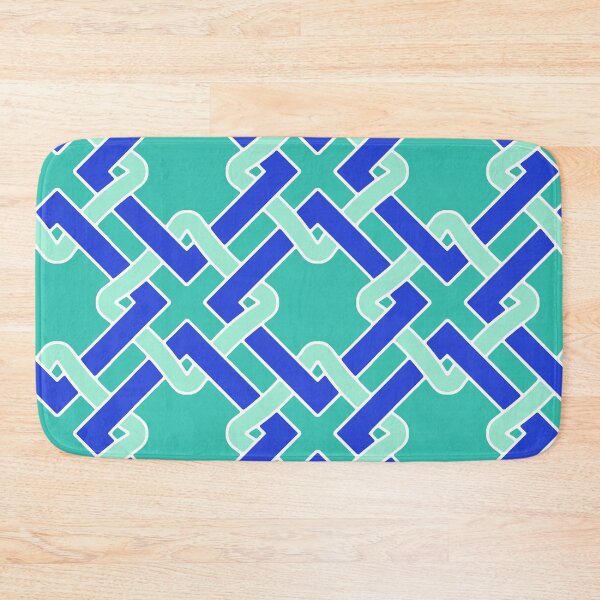 Item preview, Tangled-Bright Royal Blue Jade designed and sold by Fabricatemyart.