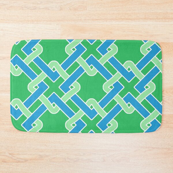 Item preview, Tangled-Bright Turq Green designed and sold by Fabricatemyart.