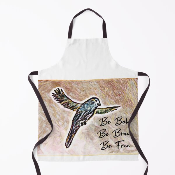 Item preview, Be bold, be brave, be free - bird print. designed and sold by Art-by-Nade.