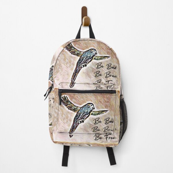 Item preview, Be bold, be brave, be free - bird print. designed and sold by Art-by-Nade.