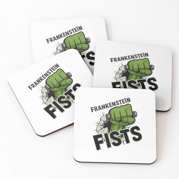 Item preview, Frankenstein Fists – Halloween Monster Punch Comic Design designed and sold by DailyDrivesct.