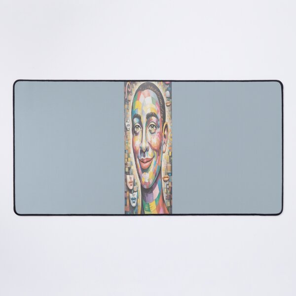 Item preview, Vibrant Abstract Mosaic Portrait By Merch, Limited Edition designed and sold by HERIBERTOMARTHA.