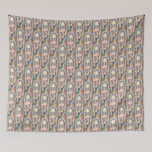 Item preview, Vibrant Abstract Mosaic Portrait By Merch, Limited Edition designed and sold by HERIBERTOMARTHA.