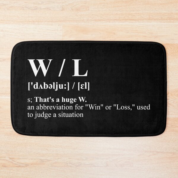 Item preview, W / L: Win or Loss Situation Judge Gaming Meme designed and sold by SPAZE-Typo.