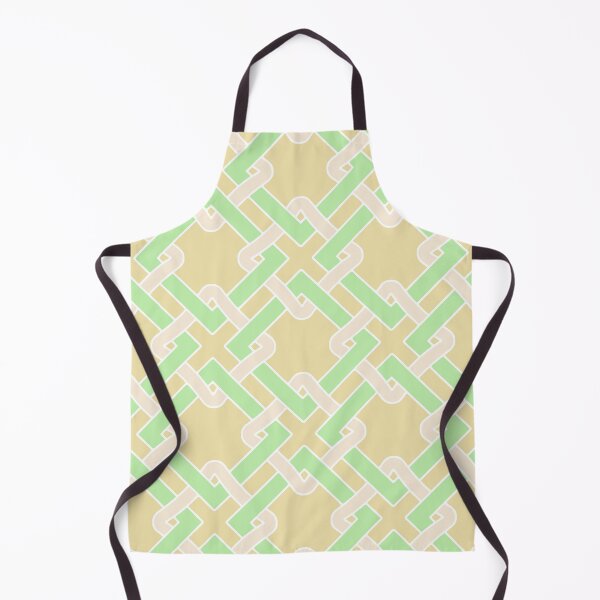 Item preview, Tangled-Baby Soft Monochrome Pastel Green Yellow designed and sold by Fabricatemyart.
