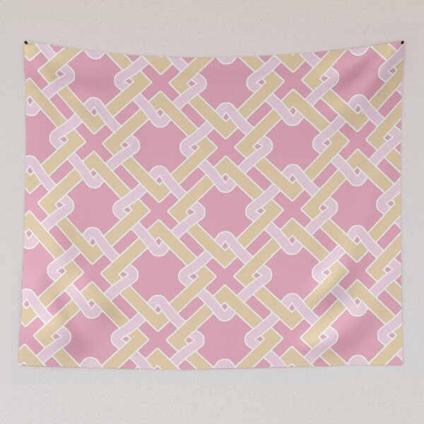 Item preview, Tangled-Baby Soft Monochrome Soft Pink designed and sold by Fabricatemyart.
