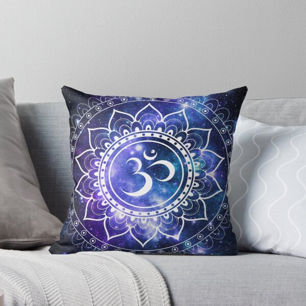 Item preview, Galaxy Om Mandala Violet & Teal designed and sold by 2sweetsDesign.