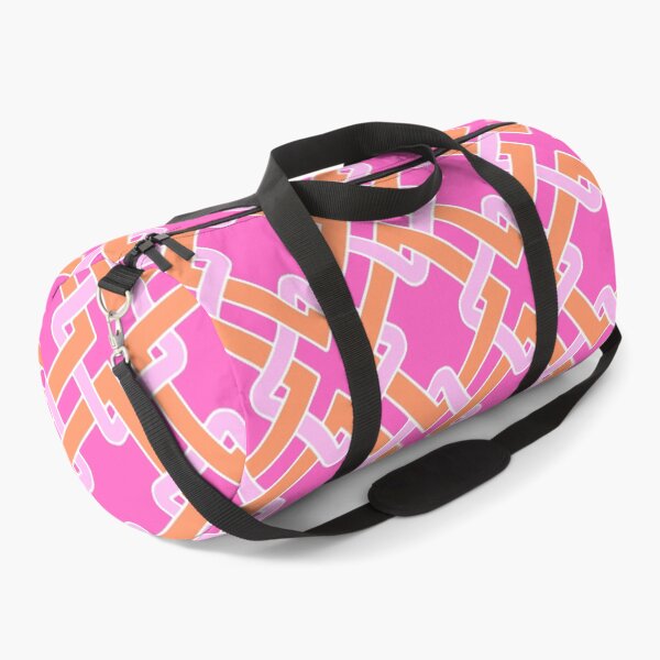 Item preview, Tangled-Bright Pink Orange designed and sold by Fabricatemyart.