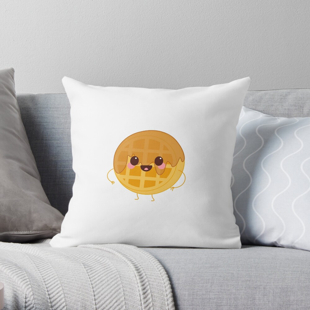 Kawaii Waffle Pillows