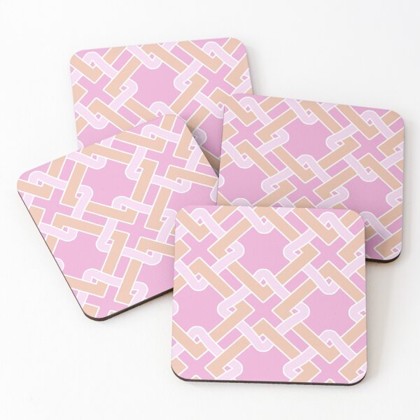 Item preview, Tangled-Baby Soft Monochrome Lavender Pink designed and sold by Fabricatemyart.