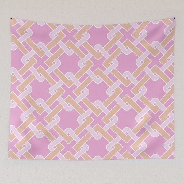 Item preview, Tangled-Baby Soft Monochrome Lavender Pink designed and sold by Fabricatemyart.