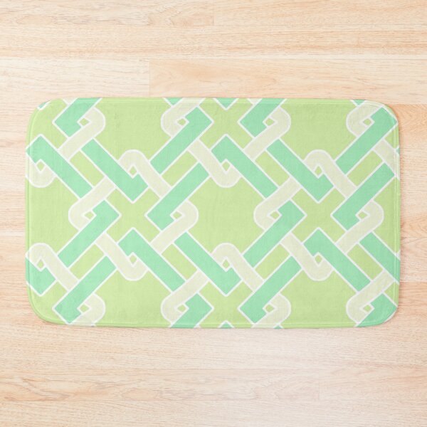 Item preview, Tangled-Baby Soft Monochrome Magic Mint Lime designed and sold by Fabricatemyart.
