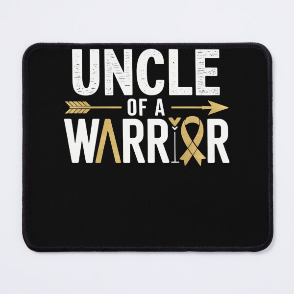 Item preview, Uncle Of A Warrior, Red & Blue Ribbon HLHS Awareness designed and sold by Formatage.