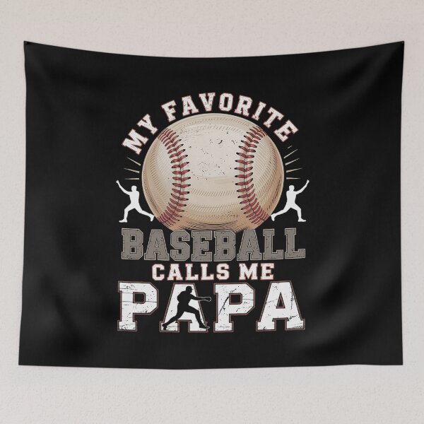 Artikelvorschau, Mein Lieblings-Baseballspieler nennt mich Papa entworfen und verkauft von Patricsselin.