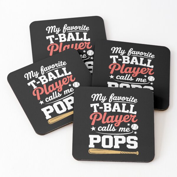 Item preview, My Favorite T Ball Player Calls Me Pops Baseball Fathers Day  designed and sold by Patricsselin.