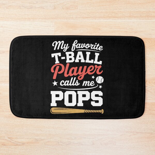 Item preview, My Favorite T Ball Player Calls Me Pops Baseball Fathers Day  designed and sold by Patricsselin.