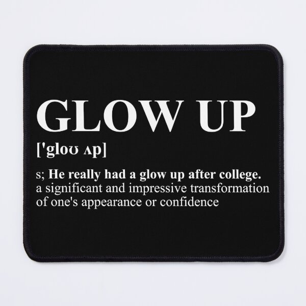 Item preview, Major Glow Up Transformation Design - Self Improvement designed and sold by SPAZE-Typo.