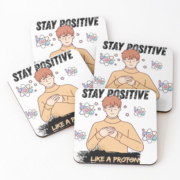 Item preview, Stay Positive Like a Proton T-Shirt | Cute Science Educational Tee for Students & Science Lovers designed and sold by YasirHamidDesigns .
