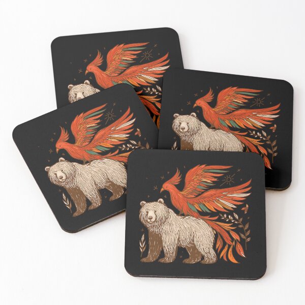 Item preview, Bear And Phoenix designed and sold by Pastiesstore61.