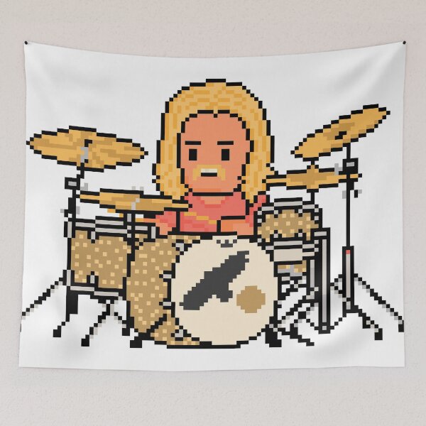 Item preview, Rock Battle A Pixel Drummer Not a Fighter designed and sold by gkillerb.
