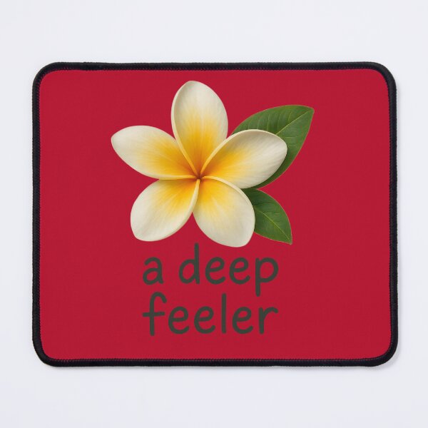 Item preview, A Deep Feeler Frangipani Flower | Emotional Aesthetic Floral Design designed and sold by Minimum-Rage.